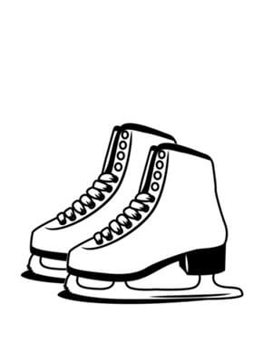 名入れ フィギュアスケート シルエット