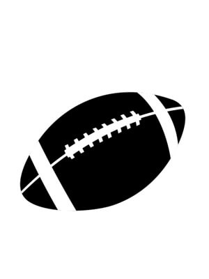 名入れ ラグビー シルエット