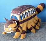 猫バスのペーパークラフト